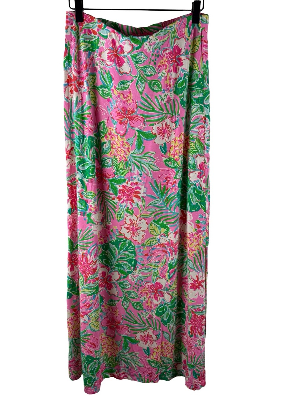 LILLY PULITZER SHIRELLE MAXI SKIRT *JOURNEY TO THE JUNGLE Size M - Picture 3 of 8